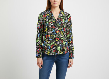 bluzki w serek plus size: F&F, Жіноча блуза, розмір M