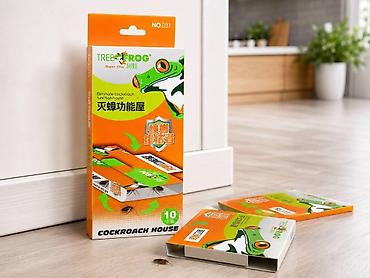 Tarakan yapışqanı 10 pcs Frog №031 Tree Frog Cockroach Killer – Cüzam