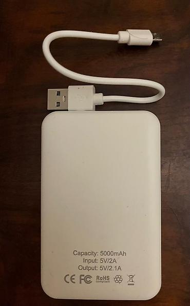 powerbank 5000: SOCAR brendli portativ enerji bankı (powerbank) - Batareya tutumu — 2