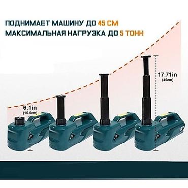 Инструменты для авто: Электрический Домкрат + Шуруповерт для колес Electric Jack 2 в 1 цена — 4