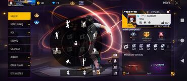 maşın ucun ortuk: Free Fire hesabı – Lv.60 profil - Server/dil: Türkiyə, Türkçe - UID