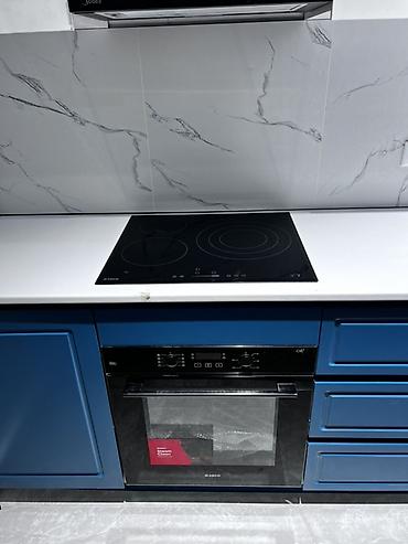 Кухонные гарнитуры: Кухонный гарнитур, цвет - Белый, ДСП — 12