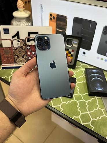 Apple iPhone: IPhone 12 Pro Max, 256 GB, Pacific Blue — 1