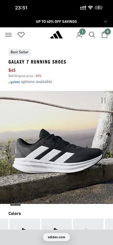 Мужская обувь: Кроссовки для бега adidas Galaxy 7! - Легкая дышащая верхняя часть из — 2