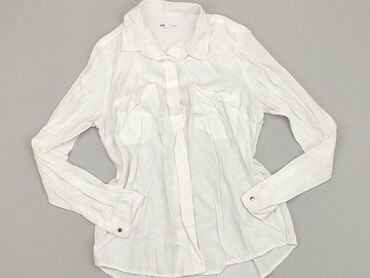 bluzki białe z długim rękawem: Koszula Damska, Cropp, M, stan - Dobry