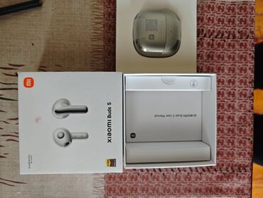 Qulaqcıqlar: Yeni Simsiz (Bluetooth) Qulaqcıqlar, Xiaomi, rəng - Gümüşü — 6