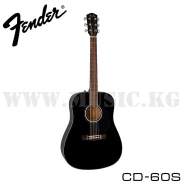 гитара гриф: Гитара акустическая FENDER CD-60S Black WN – обновленная версия