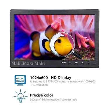 Auto oprema: Monitor 10.1 inča - Video nadzor - TV - Auto Multimedija Podržava MP5 — 5