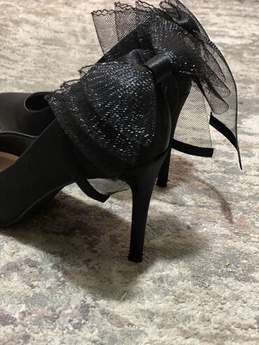 обувь сабо: Туфли 39, цвет - Черный