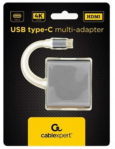 Druga oprema za računare i laptopove: USB Type-C multi-adapter Cablexpert – 3-u-1 Opis: - Višenamenski — 3