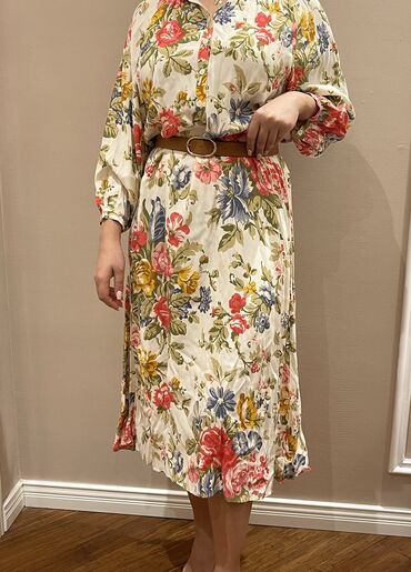 Повседневное платье, Макси, Zara, M (EU 38)