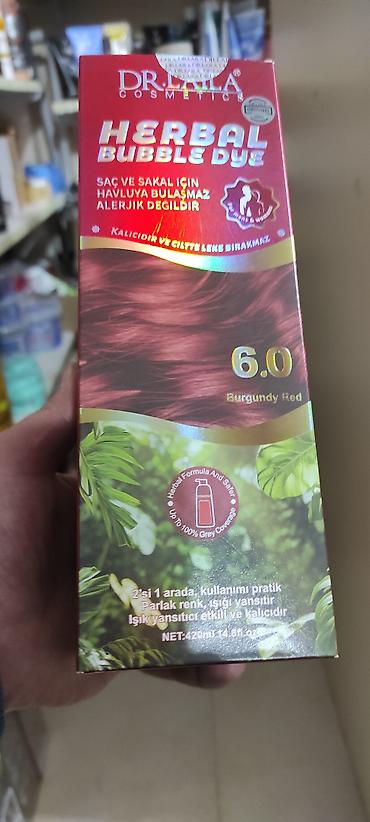 dr martens: Dr. Laila Cosmetics Herbal Bubble Dye – bitki tərkibli köpük saç və — 1