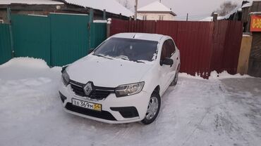 битый спринтер: Renault Logan: 2018 г., 1.6 л, Механика, Газ, Седан