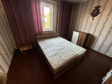 продаю спальня: Спальный гарнитур в современном стиле, цвет – тёплый орех с белыми — 1