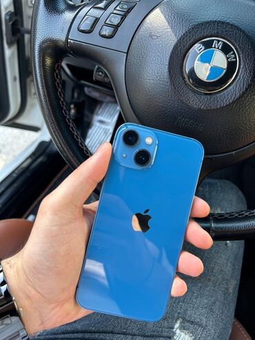 iphone x world telecom: IPhone 13, 128 GB, Blue Titanium, Simsiz şarj, Face ID
