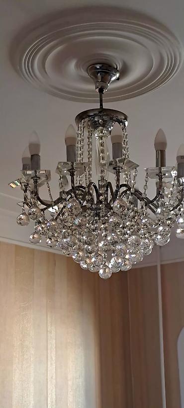 led lustur: Çılçıraq, 10 və daha çox lampa, Metal — 3