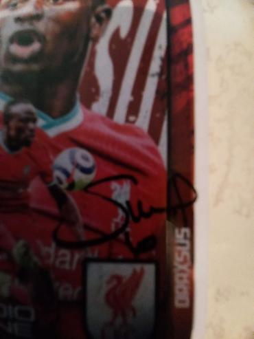 liverpool: Liverpool FC temalı kolleksiya kartı - Ön tərəfdə “Liverpool” loqosu — 1