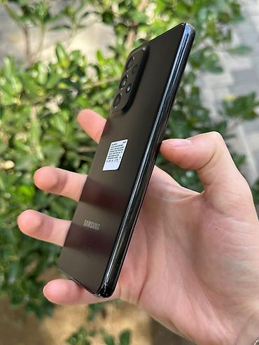 note 50 pro: Samsung Galaxy A53 5G, 256 GB, rəng - Qara, Barmaq izi — 2