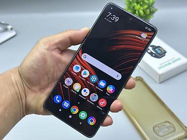 Уюлдук телефондор жана аксессуарлар: Poco X3 NFC, Колдонулган, 128 ГБ, түсү - Көк, 2 SIM — 2