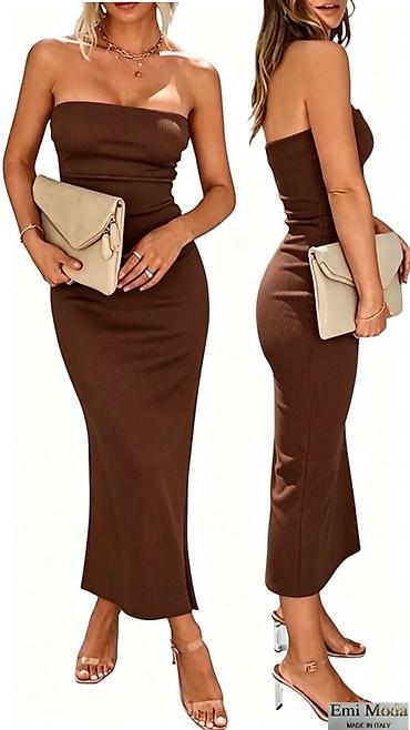 loreal maskara: Elegantna maxi/ midi haljina bez bretela – bodycon kroj
1700
Din
S M L — 5