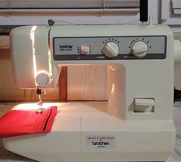 Brother BS-2120 tikiş maşını duz zigzag tikisler edir problemi yoxdu
