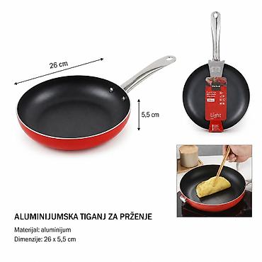 KMT Drška od nerđajućeg čelika tiganj crni beli 5412162 - Kategorija