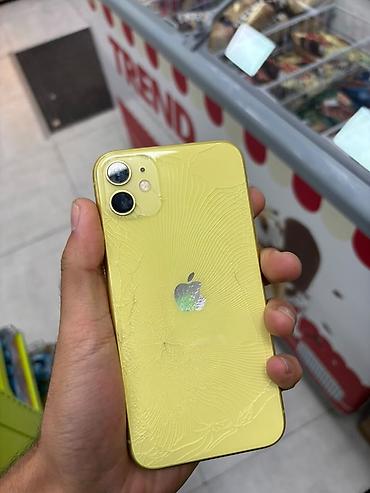 IPhone 11, 64 GB, Sarı, Face ID lalafo.az -da IPhone 11, 64 GB, Sarı, Face ID