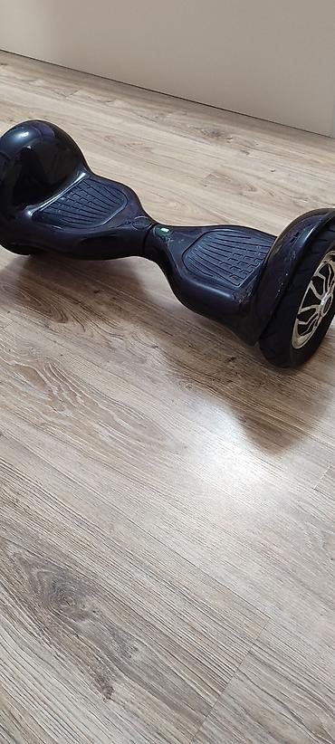 Электротранспорт: Özünü tarazlayan elektrikli hoverboard/skuter - Rəng: qara, parlaq — 2