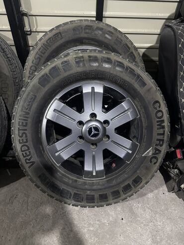 диск bbs: Колеса в сборе 215 / 75 / R 16, Лето, Б/у, Комплект, Легкий коммерческий транспорт (C/LT), Литые