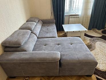 ugur divan: Künc divan, İşlənmiş, Açılan, Bazalı, Vеlur parça — 2