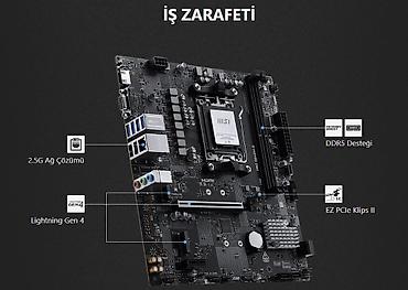 Комплектующие для ПК: Материнская плата для ПК MSI B840M-B, Новый — 4
