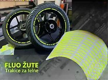 Delovi za motocikle: Nalepnice-Fluo žute trakice za felne-Stikeri za motore -2395 📌 Opis — 13