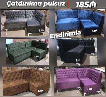 Sifarişlə dolablar: Künc divan, Yeni, Pulsuz çatdırılma
