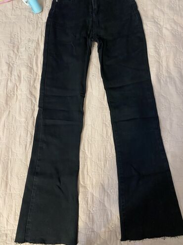 женские стрейчевые джинсы: Джинсы, Клеш, Fendi, Высокая талия, XS (EU 34), S (EU 36)