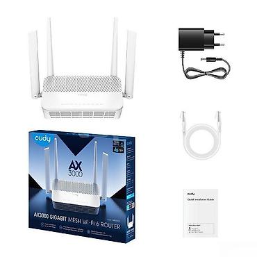 aztelekom modem: Wi-Fi router Cudy AX3000 Gigabit Wi-Fi 6 (WR3000S)Cudy AX3000 — 3
