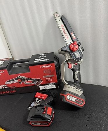 ветродуй аккумуляторный: Аккумуляторная цепная пила Ураган YP5802, 8" Ключевые особенности: - — 4