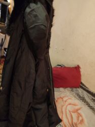 мужское пальто с меховым воротником: Мужская куртка, 6XL, Aixiaohua, Новый, цвет - Черный, Самовывоз