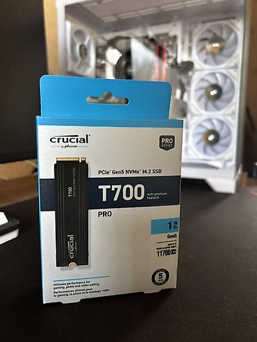 rx 7900 xt: Daxili SSD disk Crucial, 1 TB, M.2, Yeni — 2