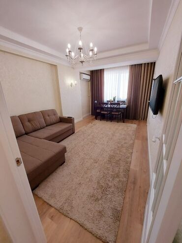 снять квартиру 1 комнатную: 1 комната, 48 м², Элитка, 6 этаж, Евроремонт