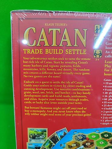 карта: Игра Катан Catan игра настольная для детей и взрослых✨ Комплектация — 4