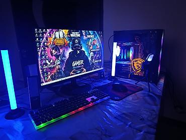 купить тв бу: RGB işıq efektli tam oyun stansiyası Komplekt: - Sistem bloku: qabaq — 7