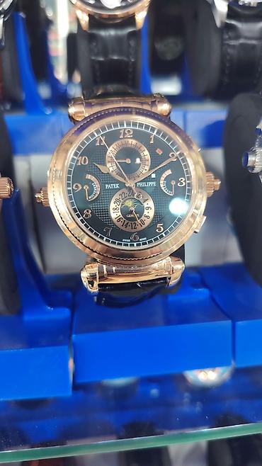 3d saat: Patek Philippe üslubunda klassik kişi qol saatları - Korpus: qızılı — 1