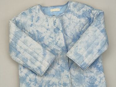 zielona kurtka puchowa: Transitional jacket, 4-5 years, 104-110 cm, condition - Perfect
