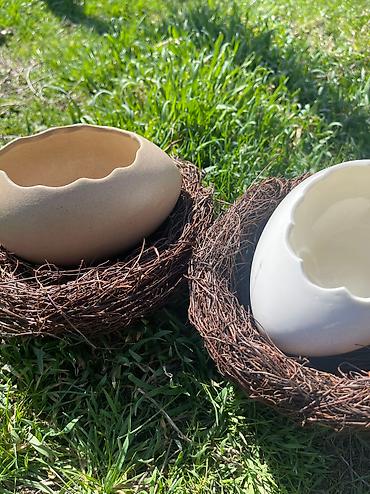 Другой декор и предметы интерьера: Тарелки в гнездышке • Тарелка (Керамика) • Гнездо (декоративные at lalafo.kg — 6 Другой декор и предметы интерьера: Тарелки в гнездышке • Тарелка (Керамика) • Гнездо (декоративные — 6