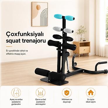 Спорт и отдых: №: 3807 Məhsulun adı: Bədən üçün trenajor 4-ü 1-də, ayaqları — 2