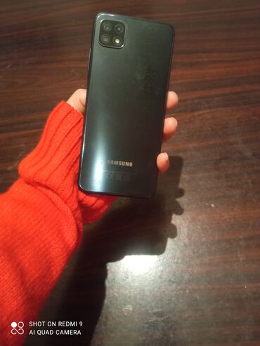 Samsung: Samsung Galaxy A22, 64 GB, rəng - Qara, Face ID