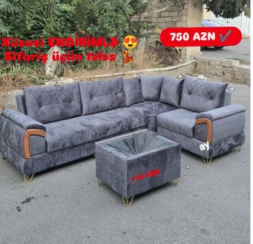 Ev üçün digər mebel: Künc divan, Yeni, Açılan, Bazalı, Pulsuz çatdırılma