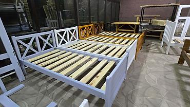 bunk bed: Односпальная кровать, Новый, Каркас без матраса, В рассрочку, длина - 200 см — 2