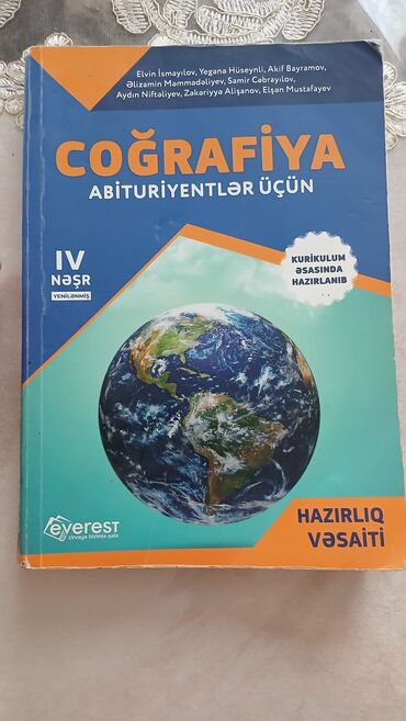 coğrafiya test toplusu pdf 2023: Elvin İsmayılov, Yeganə Hüseynli, Akif Bayramov, Əlizamin
