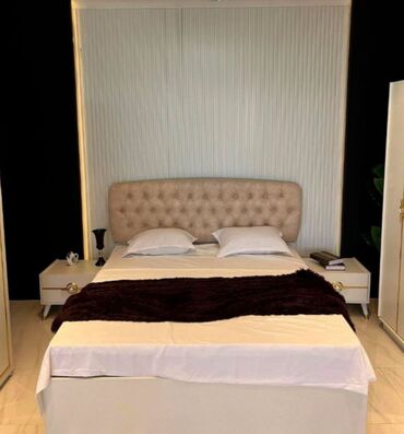 где можно купить матрас на кровать: Спальная гарнитура "CALVIN" с подъемным механизмом Кровать